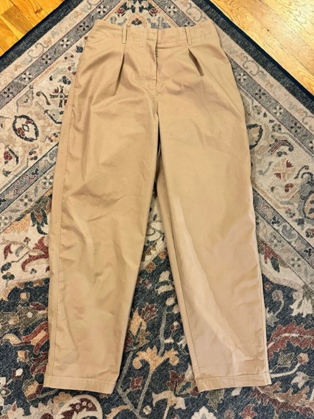 Aritzia Wilfred Free tan cargo pants